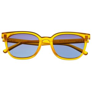 Home bertha ladies yellow round sunglasses brsbr051c6