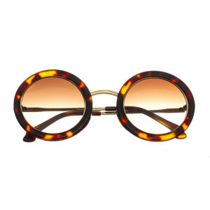 Home bertha the quant gradient round ladies sunglasses brsit110 2