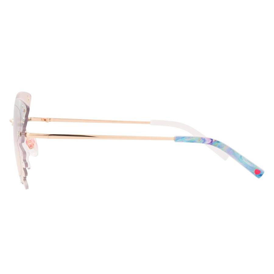 betsey johnson clear butterfly ladies sunglasses 10266353.cgr gldclr betsey johnson clear butterfly ladies sunglasses 10266353.cgr gldclr