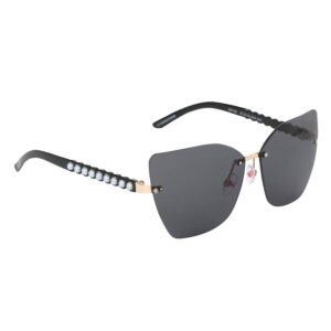 betsey johnson smoke butterfly ladies sunglasses 10267562.lts gldsmk