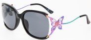 Home betsey johnson smoke butterfly ladies sunglasses 10268854.cgr blksmk