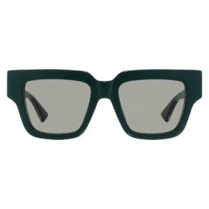bottega veneta green square ladies sunglasses bv1276s 003 52