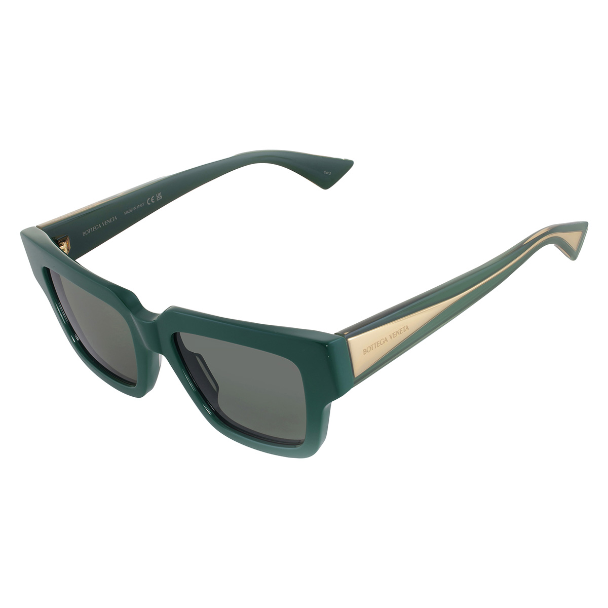 bottega veneta green square ladies sunglasses bv1276s 003 52 bottega veneta green square ladies sunglasses bv1276s 003 52