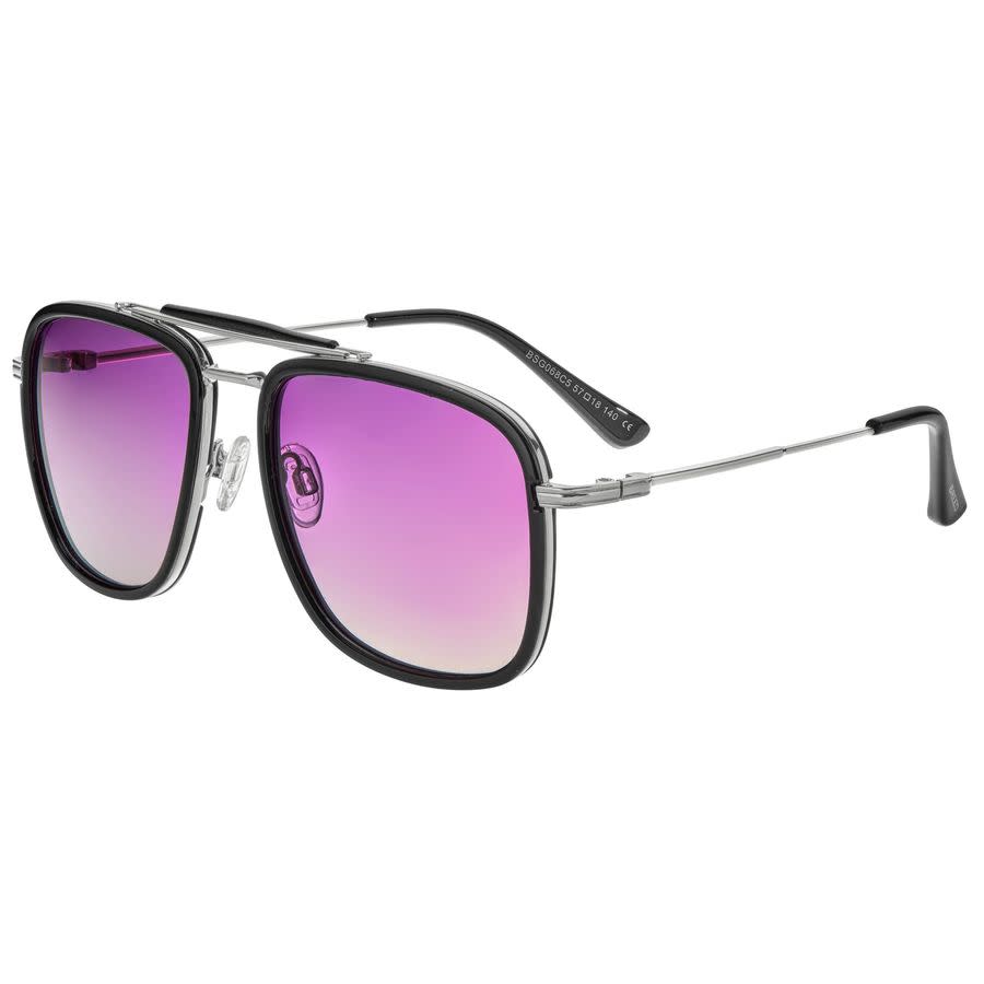breed men's black pilot sunglasses bsg068c5 breed men's black pilot sunglasses bsg068c5