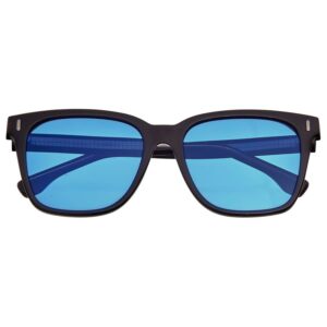 breed men's black square sunglasses bsg066c9