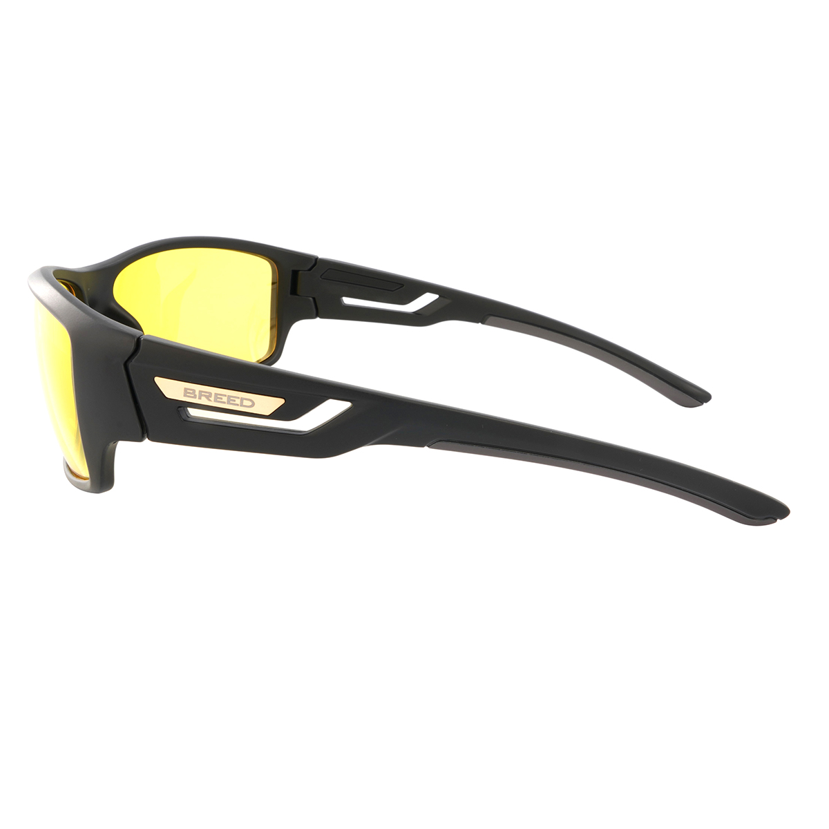 breed men's black wrap sunglasses bsg060yl breed men's black wrap sunglasses bsg060yl