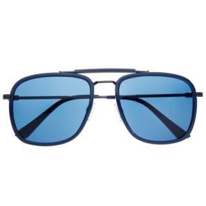 breed men's blue pilot sunglasses bsg068c4