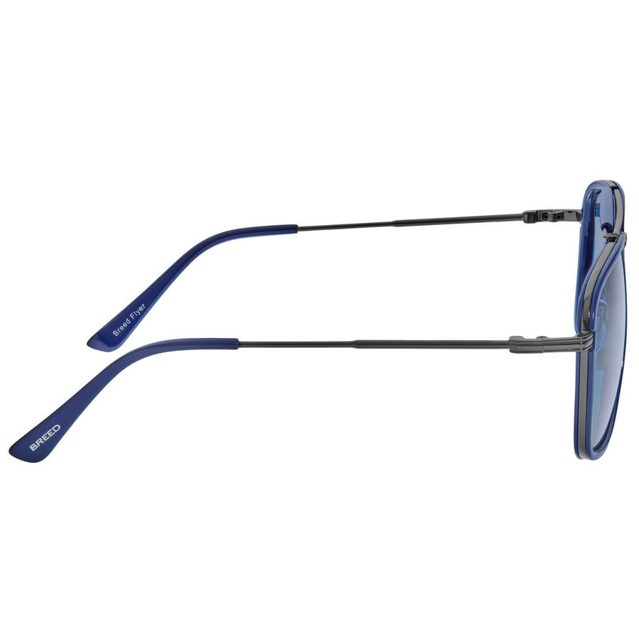 breed men's blue pilot sunglasses bsg068c4 breed men's blue pilot sunglasses bsg068c4
