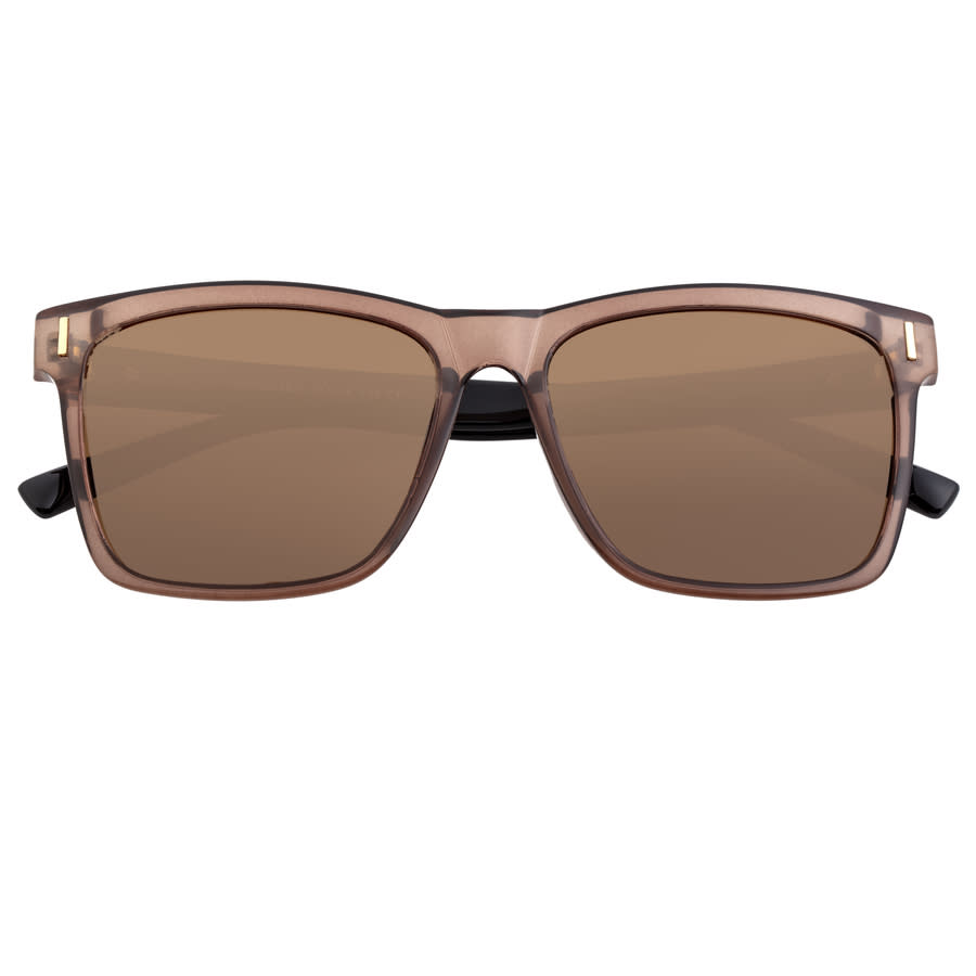 breed men's brown round sunglasses bsg065bn breed men's brown round sunglasses bsg065bn