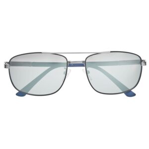 breed men's gunmetal rectangular sunglasses bsg067c4