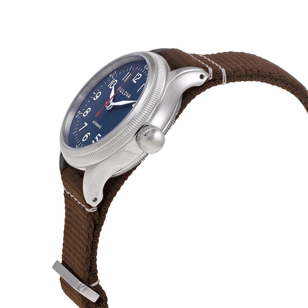 bulova automatic blue dial watch 96a282 bulova automatic blue dial watch 96a282