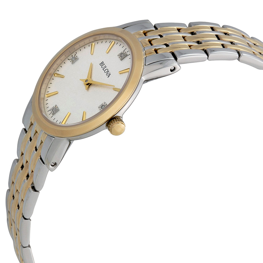 bulova casual diamonds ladies watch 98p115 bulova casual diamonds ladies watch 98p115