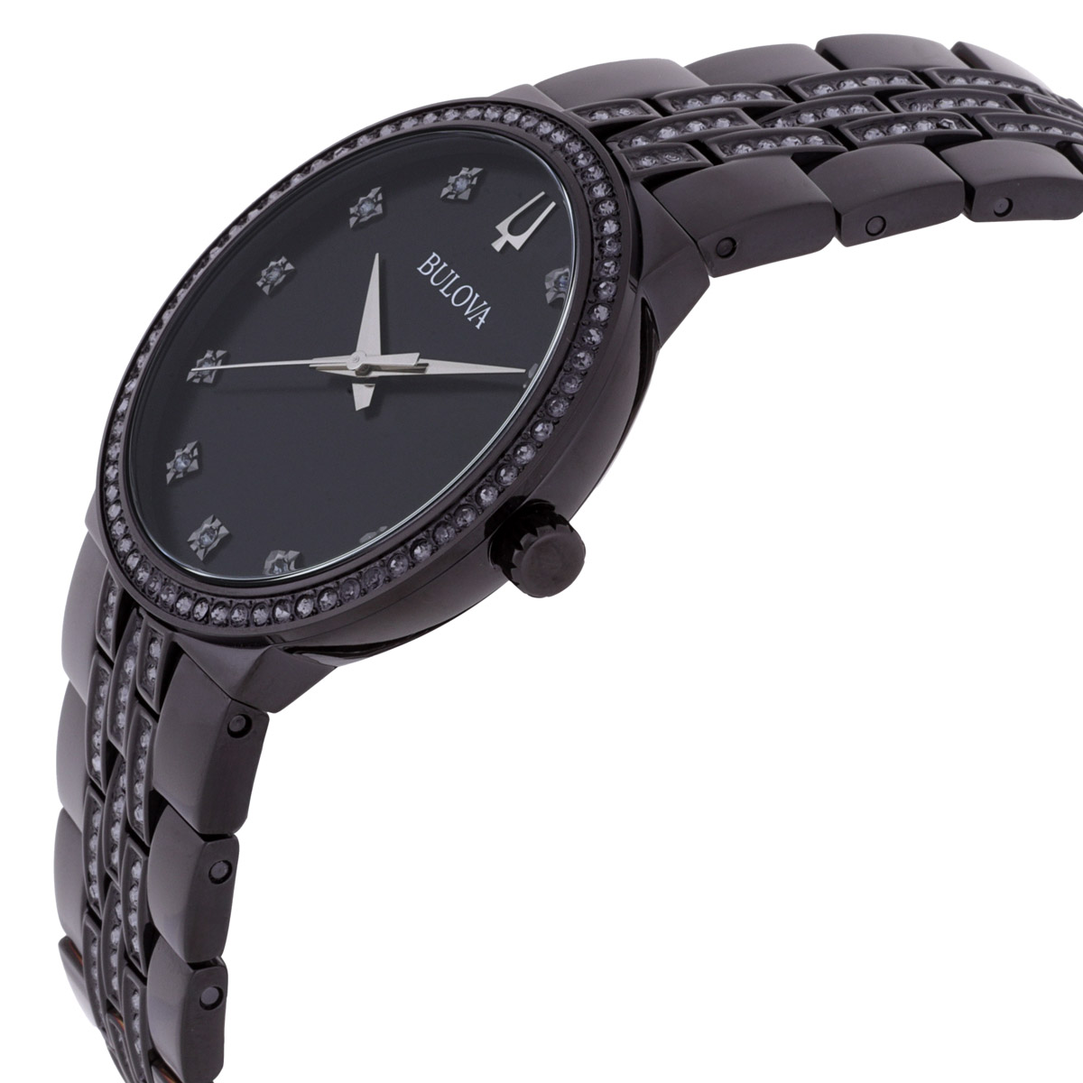 bulova classic box set quartz crystal black dial men's watch and necklace set 98k116 bulova classic box set quartz crystal black dial men's watch and necklace set 98k116