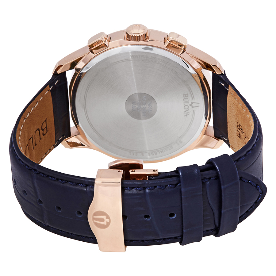 bulova classic chronograph blue dial men's watch 97b170 bulova classic chronograph blue dial men's watch 97b170