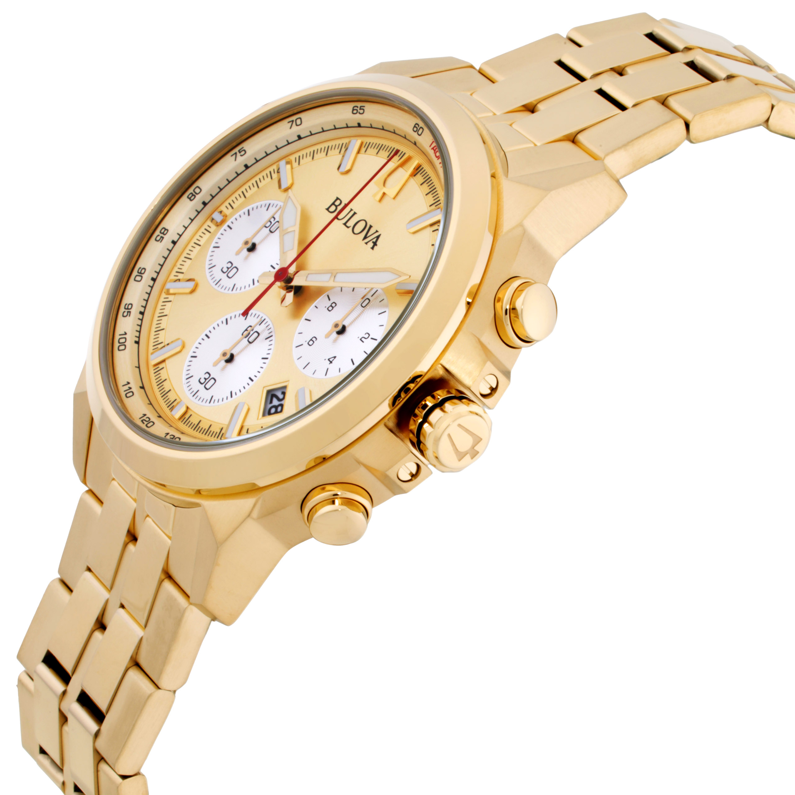 bulova classic chronograph quartz champagne dial men's watch 97b217 bulova classic chronograph quartz champagne dial men's watch 97b217