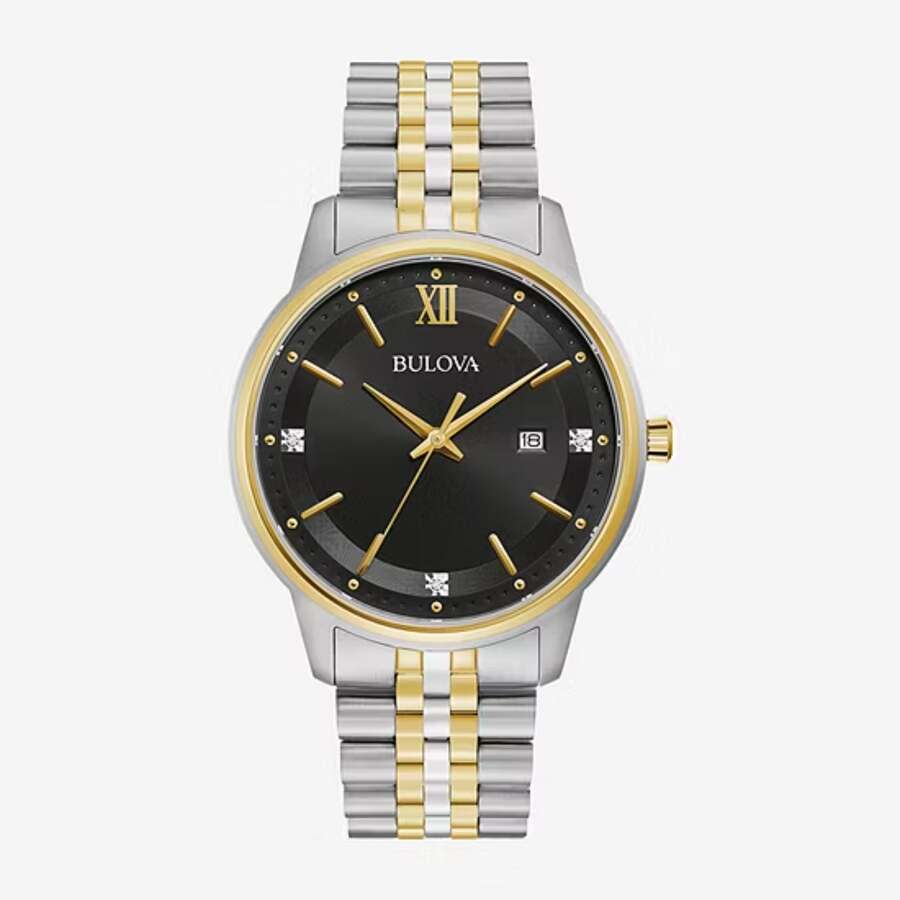 bulova classic quartz black dial ladies watch 98x125 bulova classic quartz black dial ladies watch 98x125