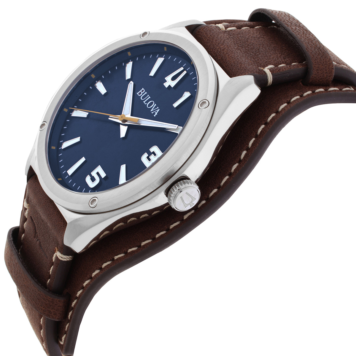 bulova classic quartz blue dial men's watch 96a313 bulova classic quartz blue dial men's watch 96a313