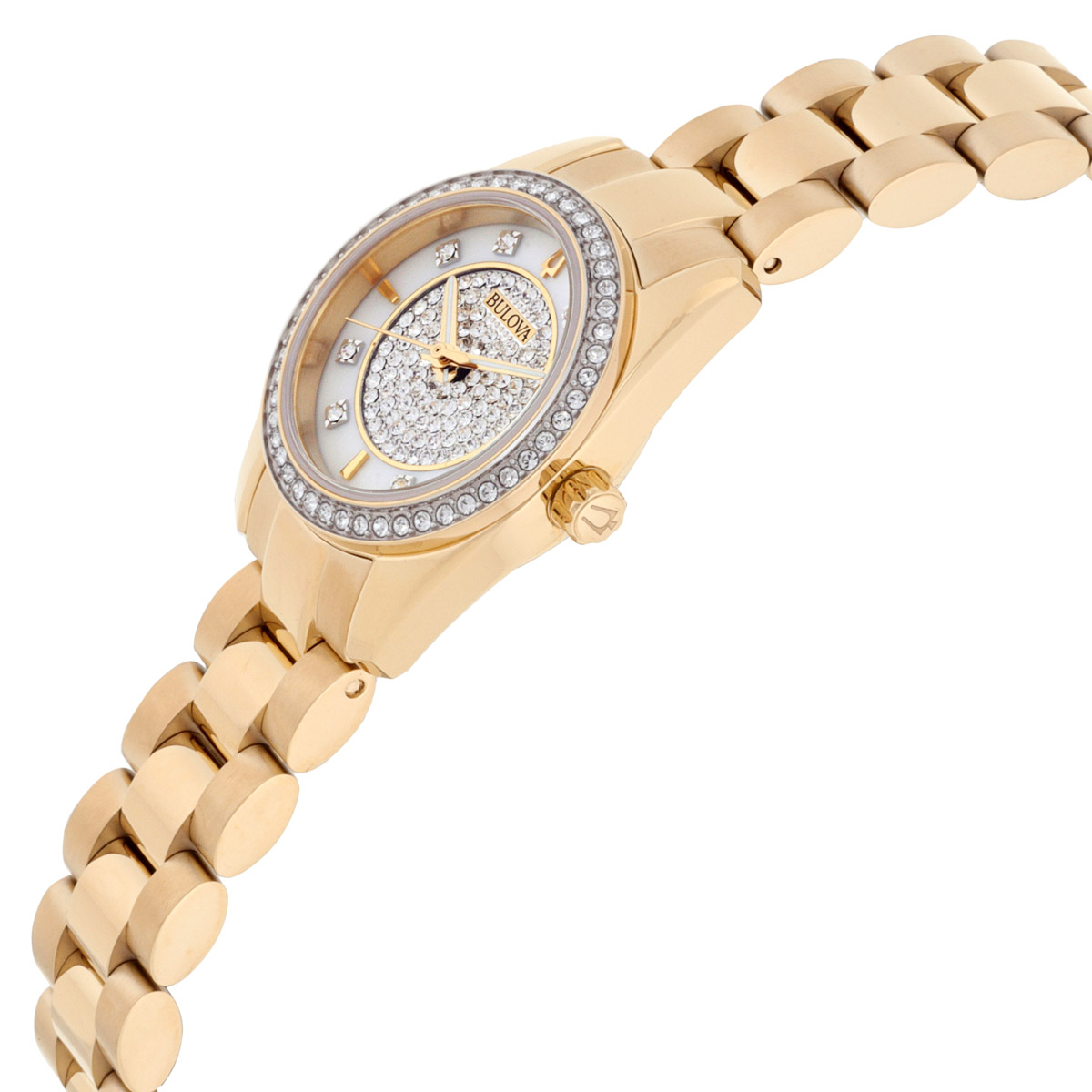 bulova crystal quartz white dial ladies watch and bracelet gift set 98x137 bulova crystal quartz white dial ladies watch and bracelet gift set 98x137