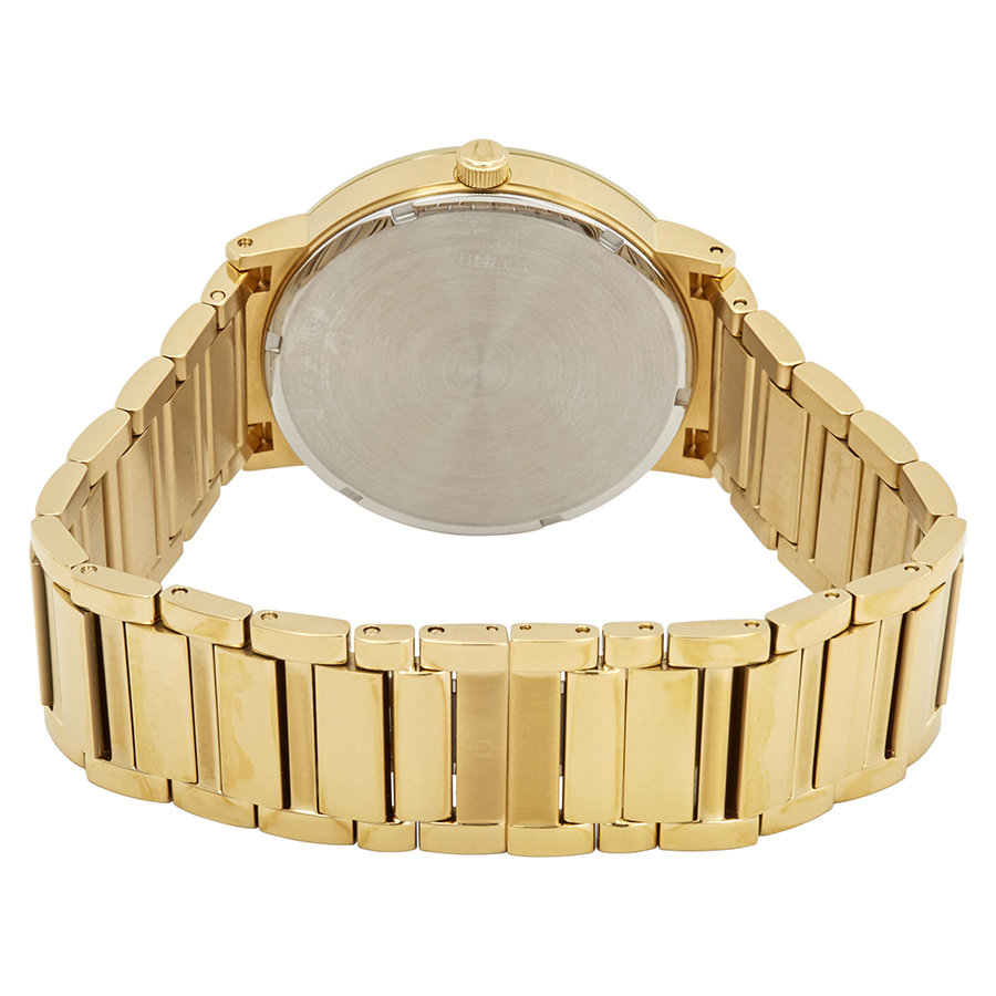 bulova diamond gold dial men's watch 97d115 bulova diamond gold dial men's watch 97d115
