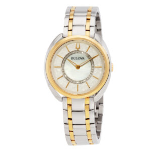 bulova duality quartz ladies watch 98x134