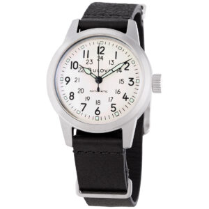 Витрина bulova hack automatic ivory dial men's watch 96a246