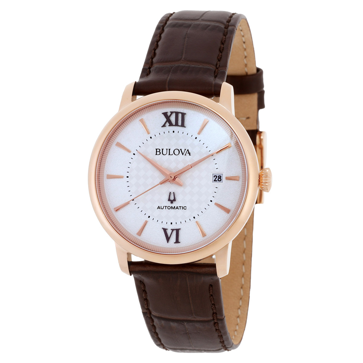 bulova hudson quartz silver tone dial men's watch 97b225 bulova hudson quartz silver tone dial men's watch 97b225