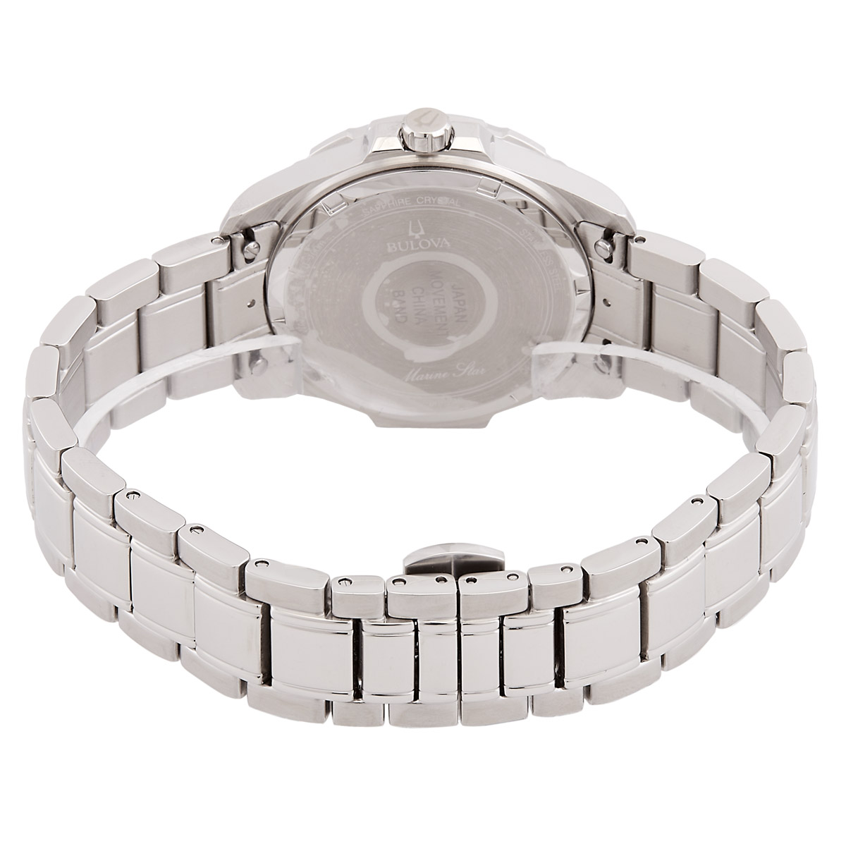 bulova marine star quartz blue dial ladies watch 96p248 bulova marine star quartz blue dial ladies watch 96p248