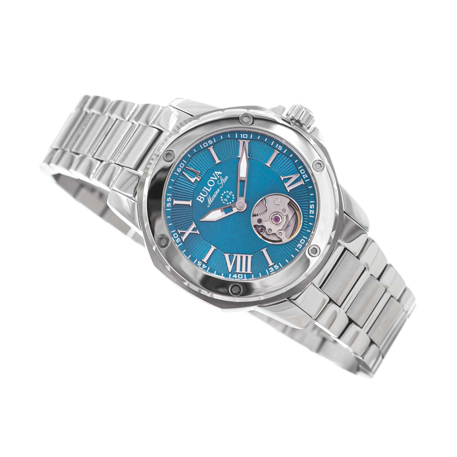 bulova marine star quartz turquoise dial ladies watch 98l317 bulova marine star quartz turquoise dial ladies watch 98l317