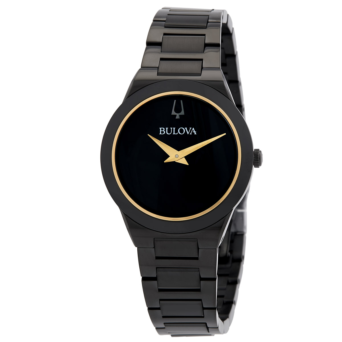 bulova millennia automatic black dial ladies watch 98l314 bulova millennia automatic black dial ladies watch 98l314
