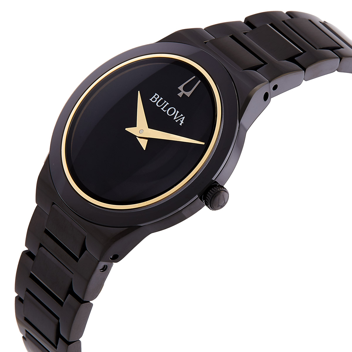 bulova millennia automatic black dial ladies watch 98l314 bulova millennia automatic black dial ladies watch 98l314