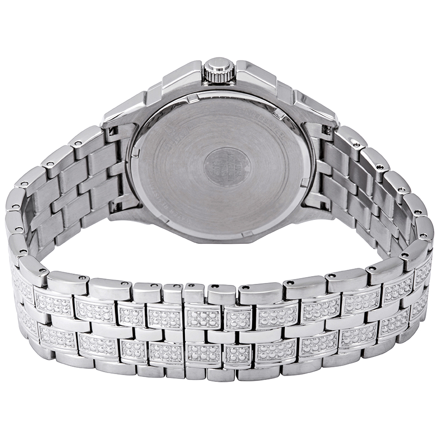 bulova multifunction crystal pave dial men's men's watch 96c134 bulova multifunction crystal pave dial men's men's watch 96c134