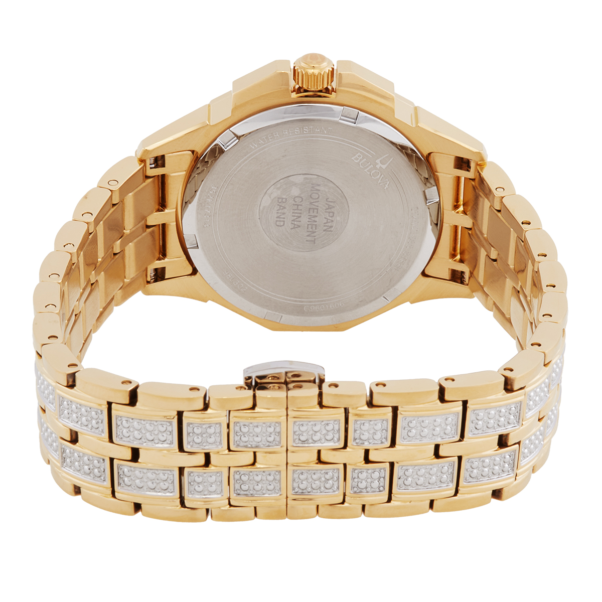 bulova octava quartz crystal silver dial ladies watch 98l302 bulova octava quartz crystal silver dial ladies watch 98l302