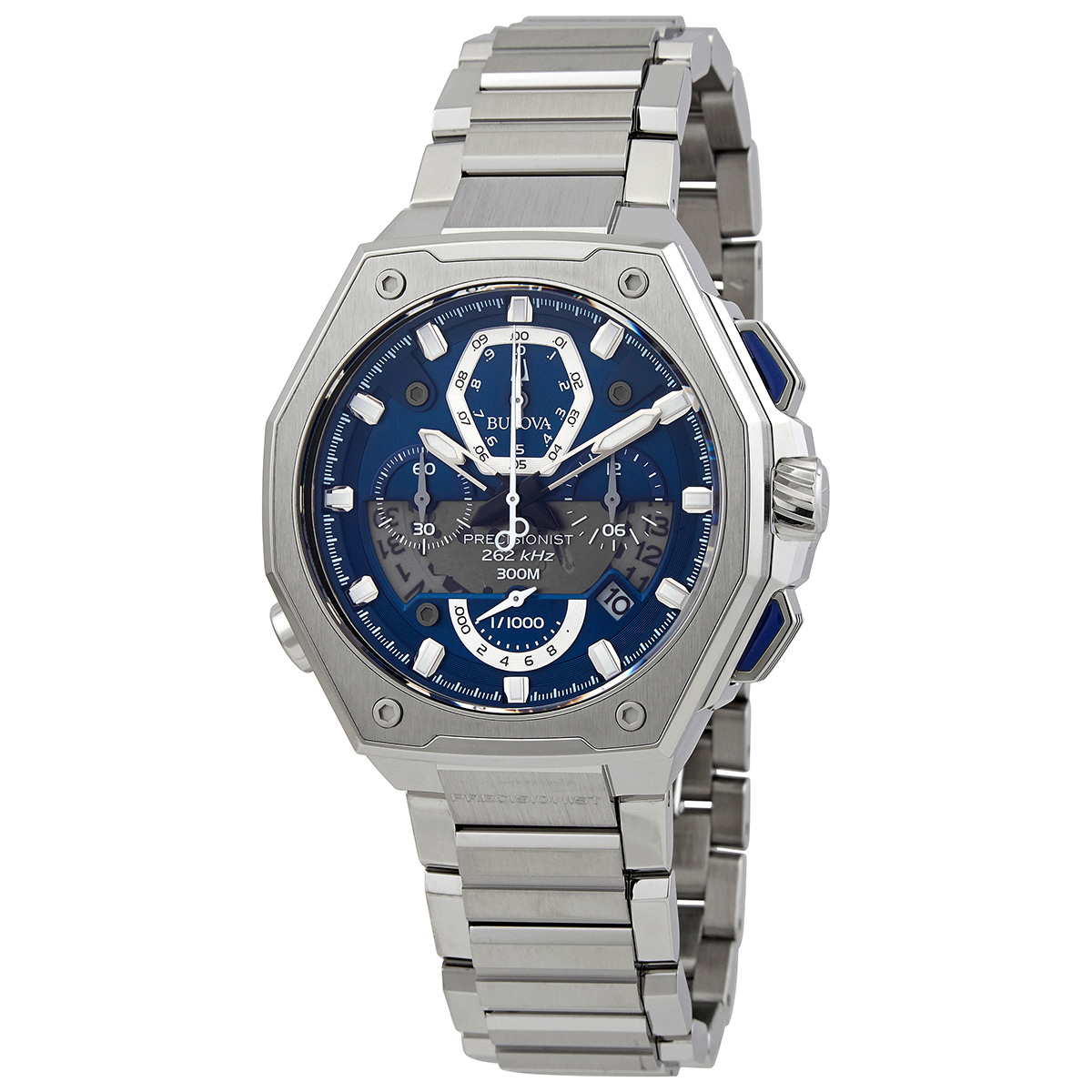 bulova precisionist chronograph quartz men's watch 96b349 bulova precisionist chronograph quartz men's watch 96b349
