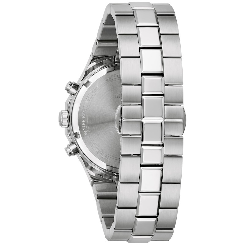 bulova prestige chronograph quartz striped grey dial men's watch 96b459 bulova prestige chronograph quartz striped grey dial men's watch 96b459