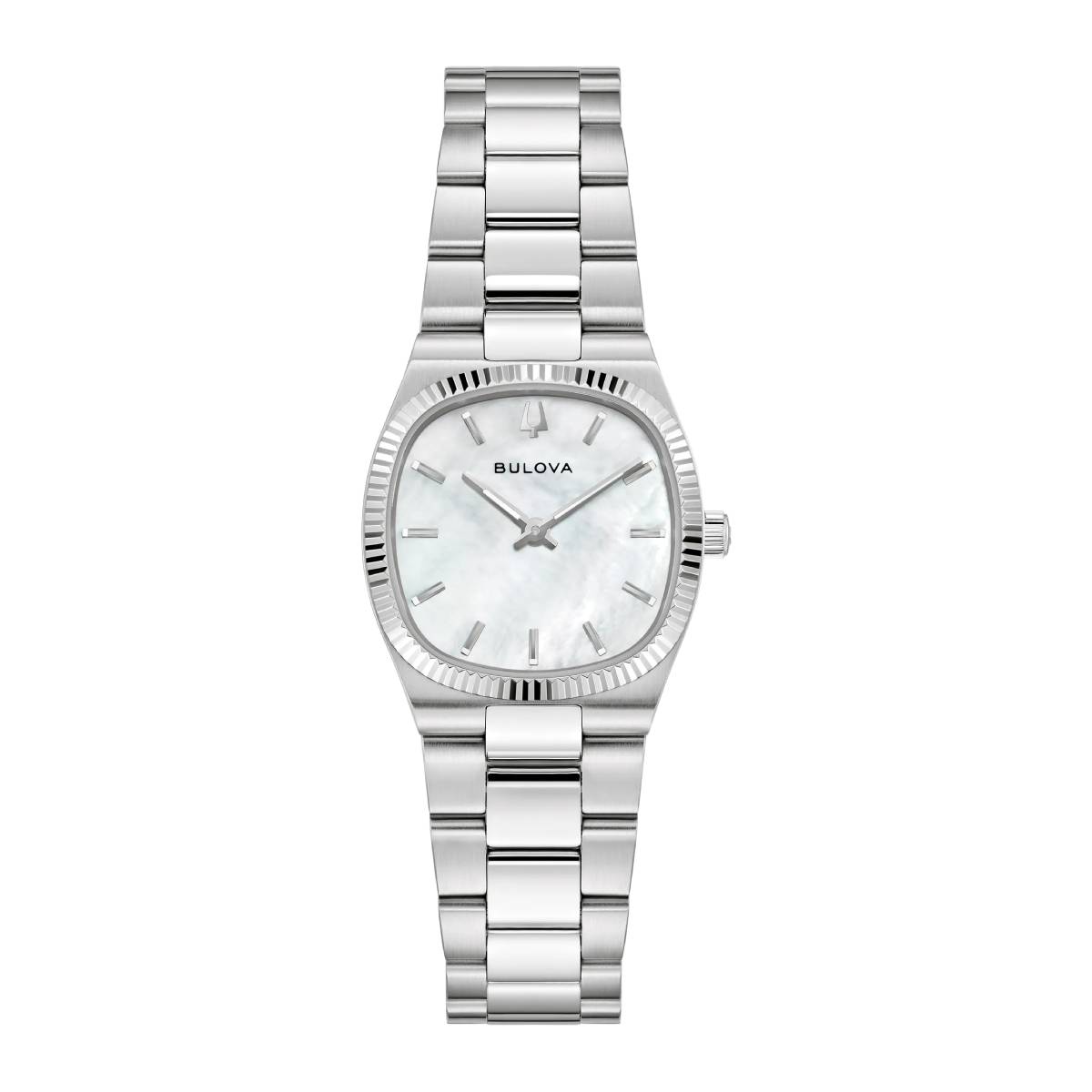 bulova quartz white mother of pearl dial ladies watch 96l353 bulova quartz white mother of pearl dial ladies watch 96l353