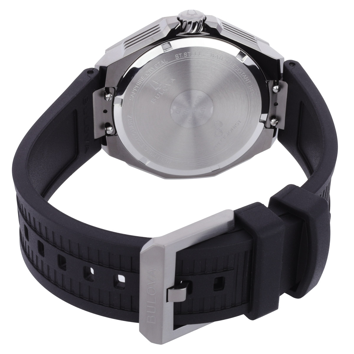 bulova series x quartz white dial men's watch 98b457 bulova series x quartz white dial men's watch 98b457