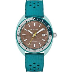 bulova snorkel sea turtle quartz men's watch 98b446