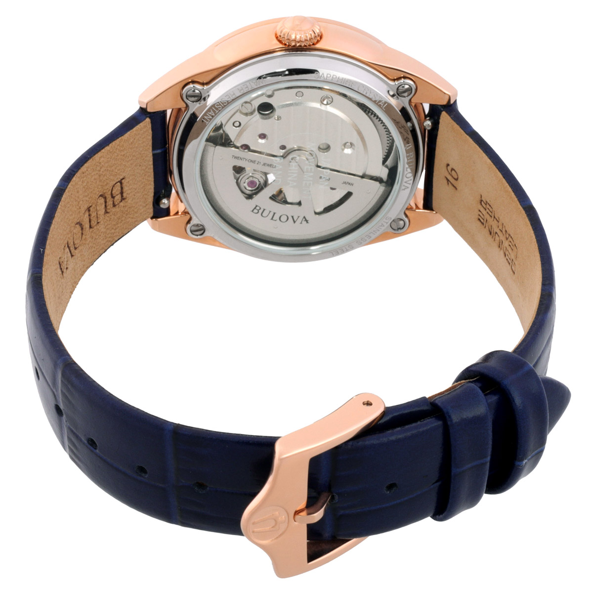 bulova sutton automatic ladies watch 97l180 bulova sutton automatic ladies watch 97l180