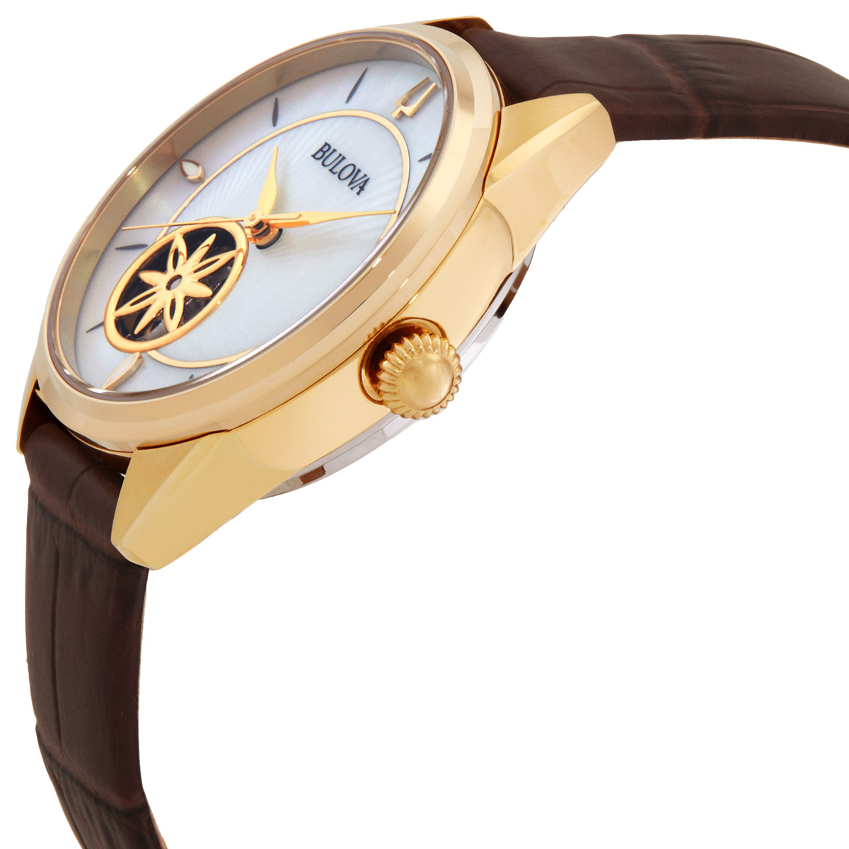 bulova sutton automatic white mother of pearl dial ladies watch 97l179 bulova sutton automatic white mother of pearl dial ladies watch 97l179