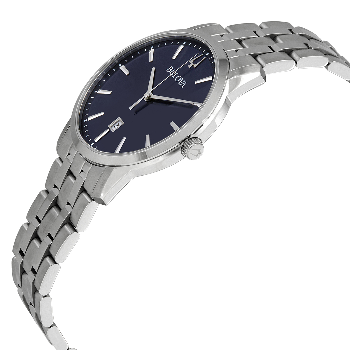 bulova sutton quartz blue dial men's watch 96b338 bulova sutton quartz blue dial men's watch 96b338