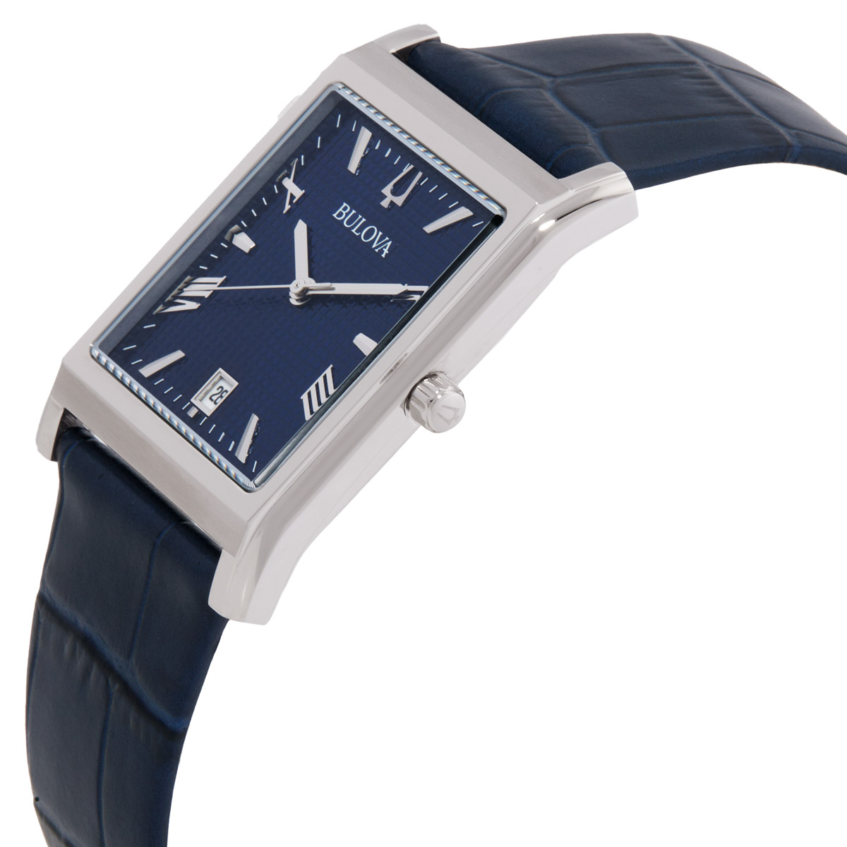 bulova sutton quartz blue dial watch 96b442 bulova sutton quartz blue dial watch 96b442