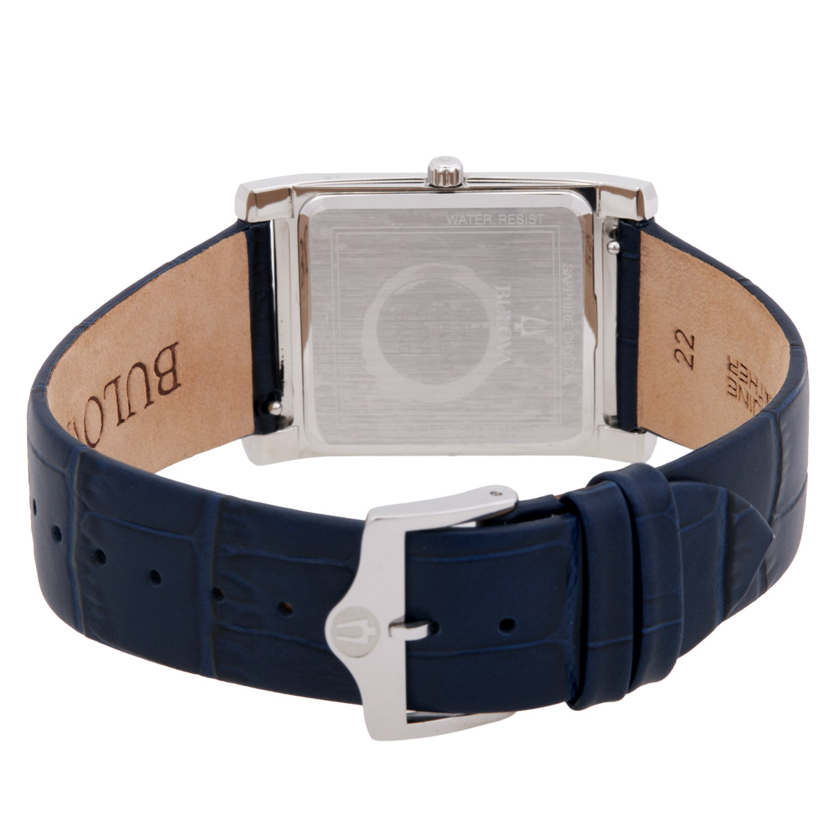 bulova sutton quartz blue dial watch 96b442 bulova sutton quartz blue dial watch 96b442