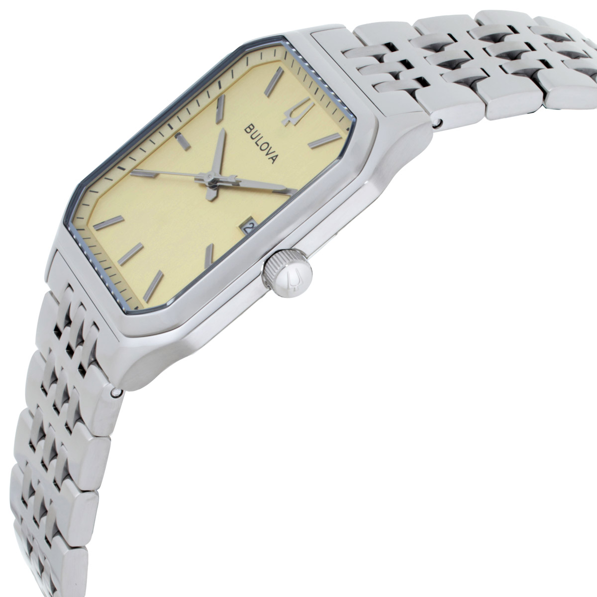 bulova we are all here yellow dial men's watch 96b471 bulova we are all here yellow dial men's watch 96b471