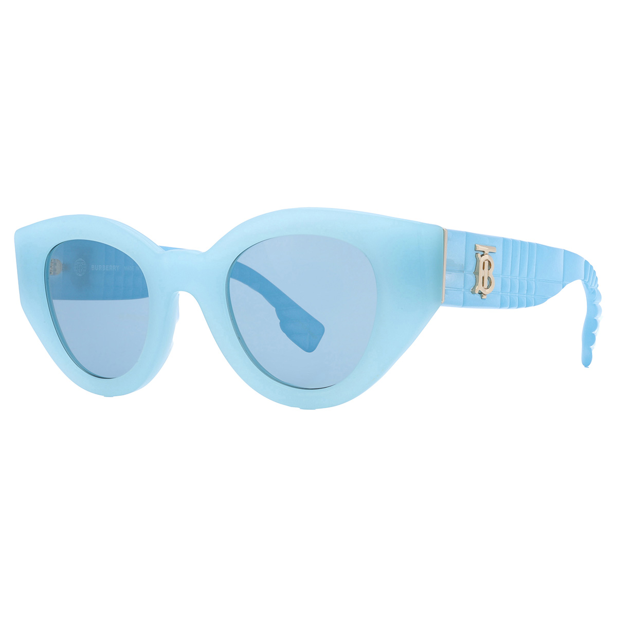 burberry blue oval ladies sunglasses be4390 408680 47 burberry blue oval ladies sunglasses be4390 408680 47