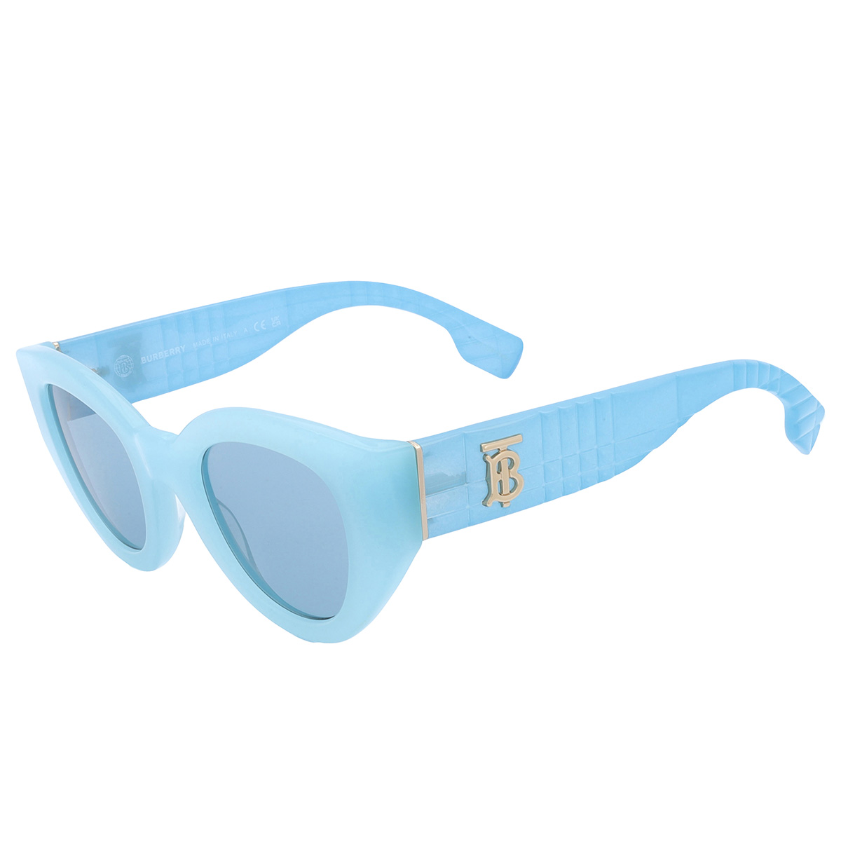 burberry blue oval ladies sunglasses be4390 408680 47 burberry blue oval ladies sunglasses be4390 408680 47