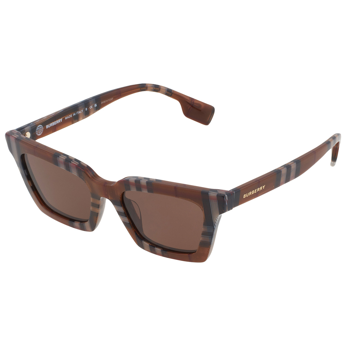 burberry briar dark brown square ladies sunglasses be4392u 396673 52 burberry briar dark brown square ladies sunglasses be4392u 396673 52