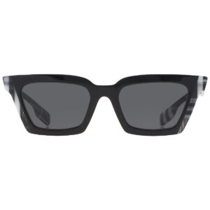Home burberry briar dark gray square ladies sunglasses be4392u 405187 52
