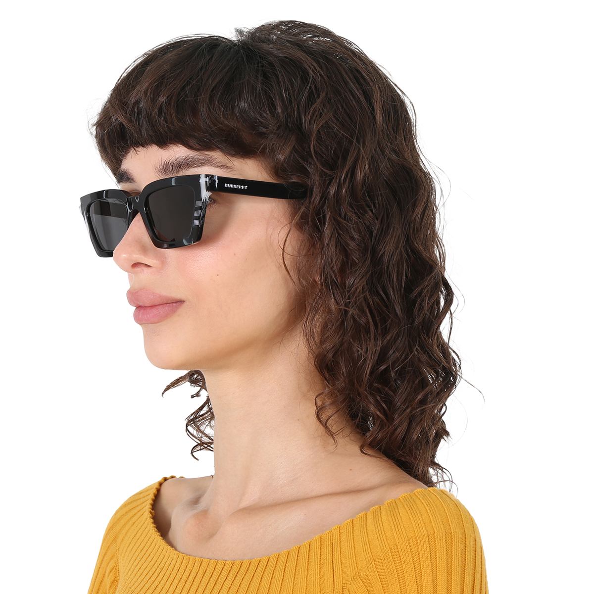 burberry briar dark gray square ladies sunglasses be4392u 405187 52 burberry briar dark gray square ladies sunglasses be4392u 405187 52