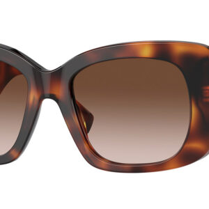 Home burberry brown gradient square ladies sunglasses be4410 331613 52