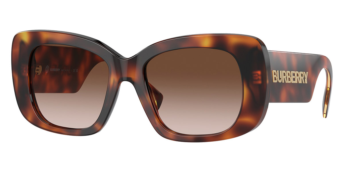 burberry brown gradient square ladies sunglasses be4410 331613 52 burberry brown gradient square ladies sunglasses be4410 331613 52